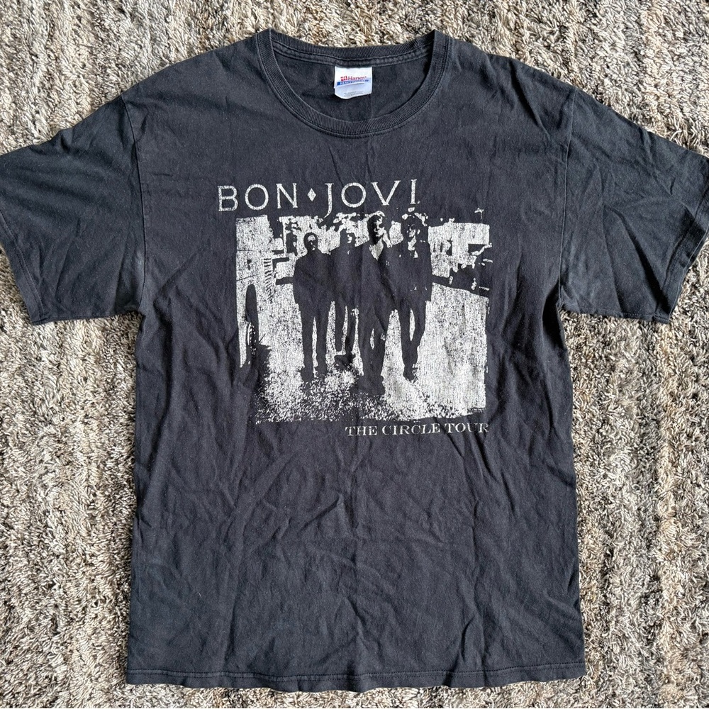 Bon Jovi “The Circle Tour” Band Rock Shirt M